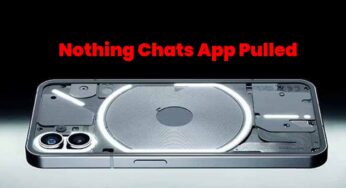 Nothing Chats Messaging App Beta Pulled Amid Privacy and Security Concerns