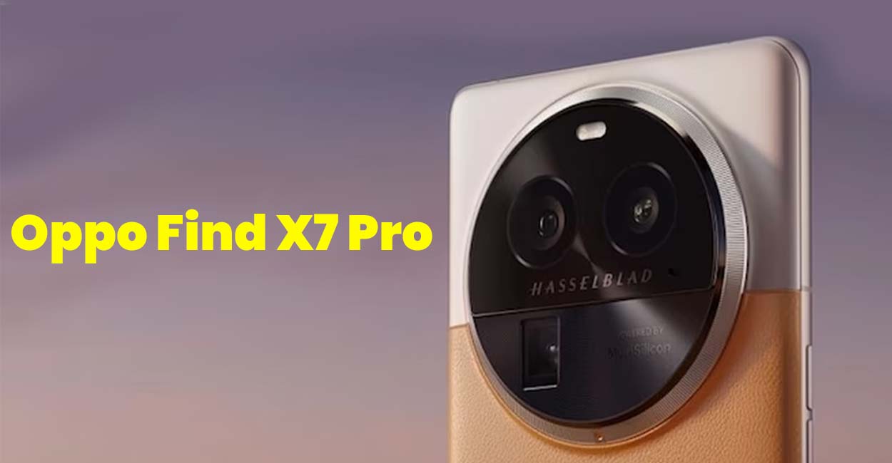 Oppo Find X7 Pro Seven sense Tech