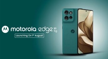 Launching on 1Aug. Motorola Edge 50: The World’s Slimmest Phone.