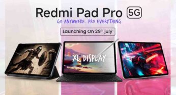 Redmi Pad Pro 5G Launch on July 29: What to Expect from Xiaomi’s Latest Tablet!