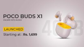 POCO Buds X1 with Hybrid ANC Launched in India: Price and Features