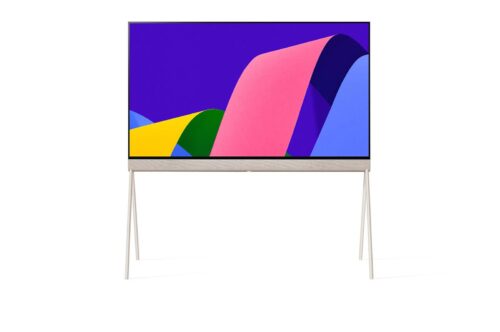 LG 139 cms (55 inches) Objet Collection LX1 Posé Series 4K Ultra HD Smart OLEDevo TV 55LX1QPSA (Beige)
